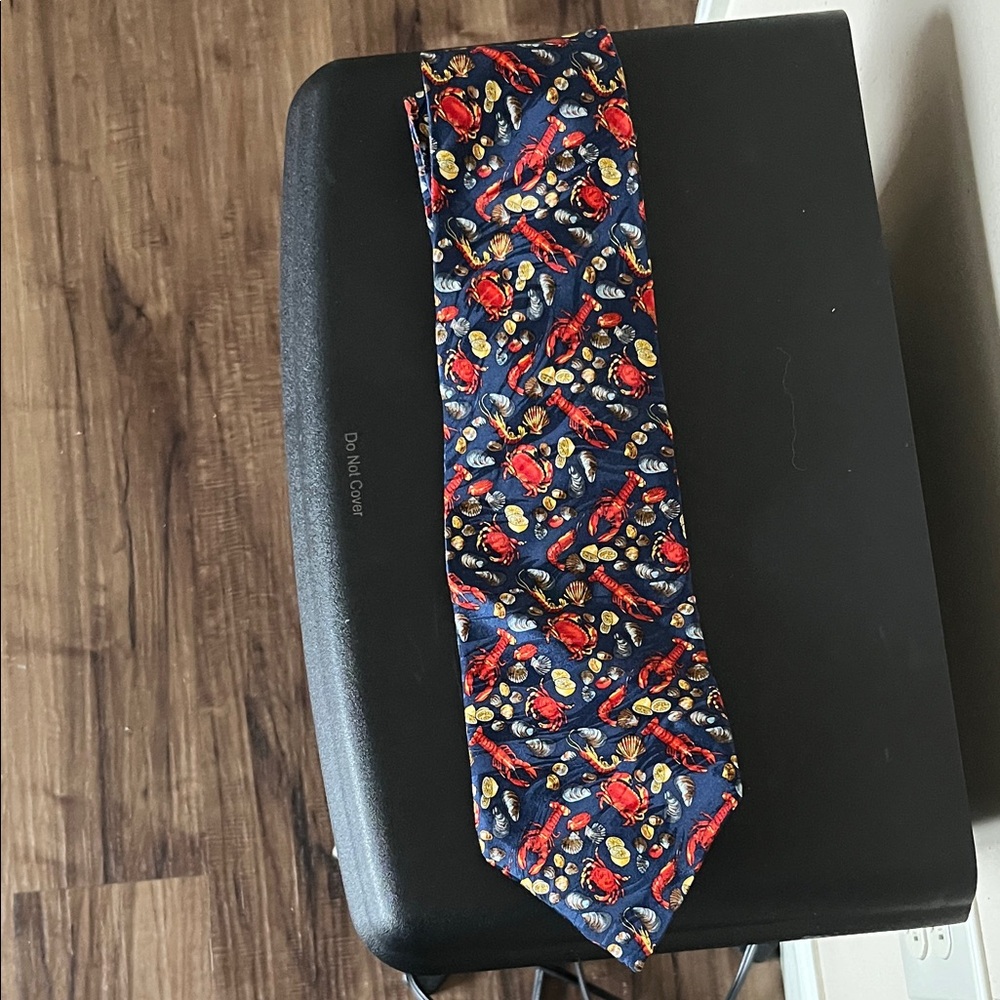 Stylish Navy and Red Men's Tie